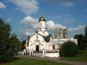 Свиблово. Церковь Владимира, митрополита Киевского в Свиблове (новая)
