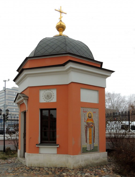 Часовня Новомучеников Сергия, Павла и Александра в Покровском, Басманный (Центральный административный округ (ЦАО), г. Москва). фасады