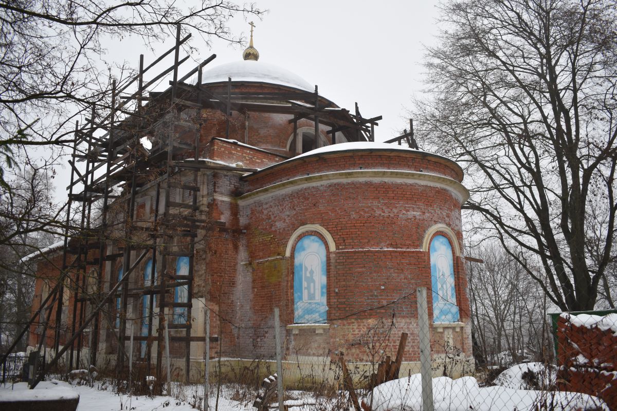Церковь Михаила Архангела, Карпово (Венёвский район, Тульская область). документальные фотографии