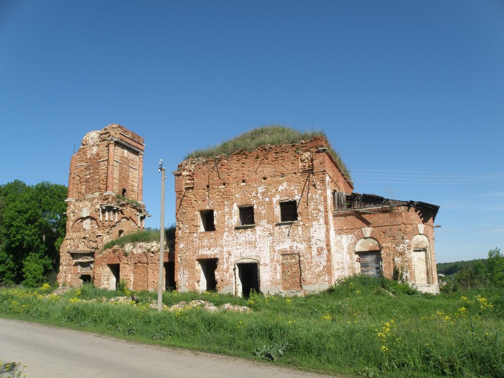 Церковь Георгия Победоносца, Ломинцево (Щёкинский район, Тульская область). фасады