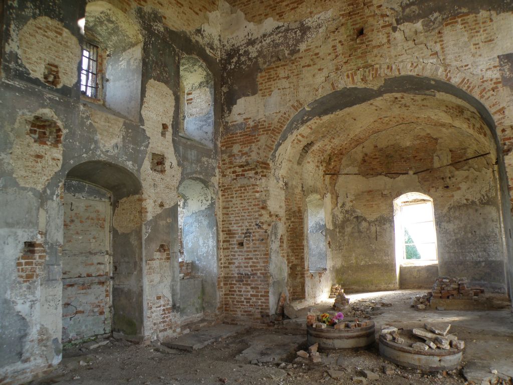Церковь Георгия Победоносца, Ломинцево (Щёкинский район, Тульская область). интерьер и убранство