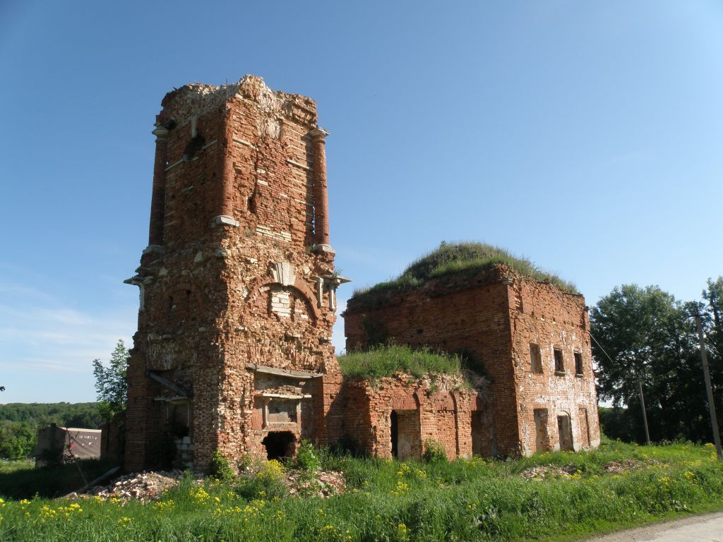 Церковь Георгия Победоносца, Ломинцево (Щёкинский район, Тульская область). фасады