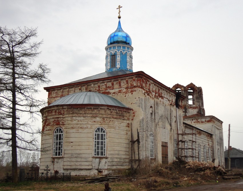 Церковь Покрова Пресвятой Богородицы, Верякуши (Дивеевский район, Нижегородская область). фасады