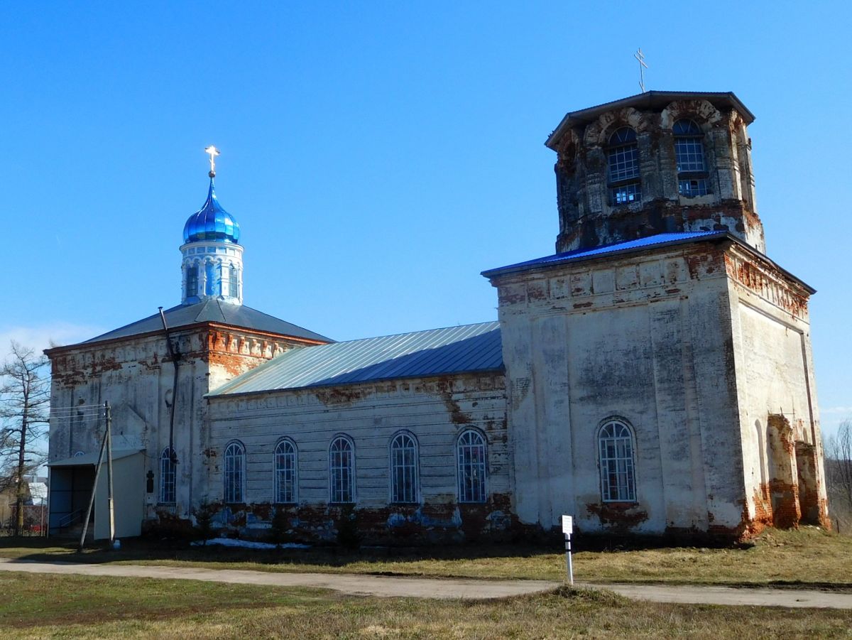 Церковь Покрова Пресвятой Богородицы, Верякуши (Дивеевский район, Нижегородская область). фасады