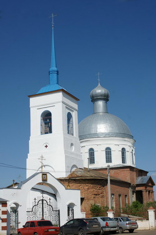 Церковь Владимирской иконы Божией Матери, Бетьки (Тукаевский район, Республика Татарстан). фасады