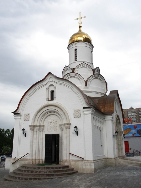 Церковь Владимира, митрополита Киевского в Свиблове (новая), Свиблово (Северо-Восточный административный округ (СВАО), г. Москва). фасады