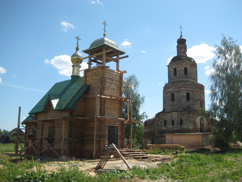 Успенское. Церковь Иоанна Богослова. документальные фотографии