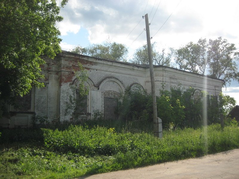 Церковь Успения Пресвятой Богородицы, Кузьмин Усад (Арзамасский район и г. Арзамас, Нижегородская область). фасады, Вид с северо-востока