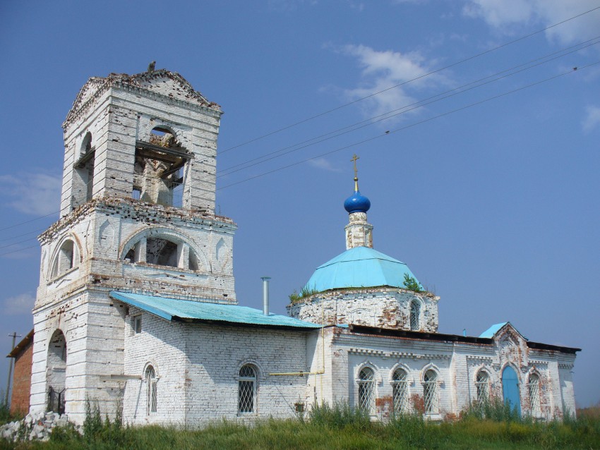 Исаково. Церковь Богоявления Господня. фасады