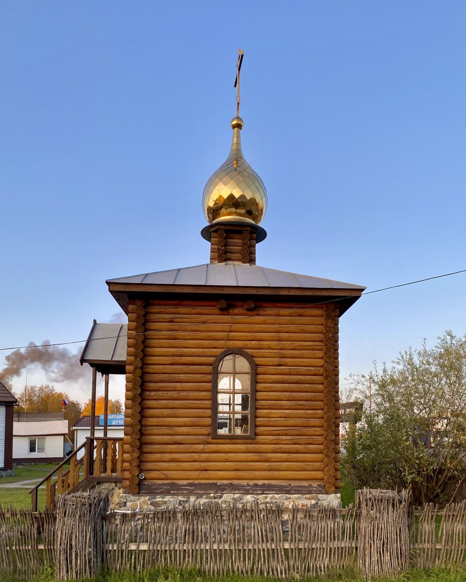 Часовня Николая Чудотворца, Трасса Р254, 1282-й километр (Каргатский район, Новосибирская область). фасады, Вид с ЮЗ