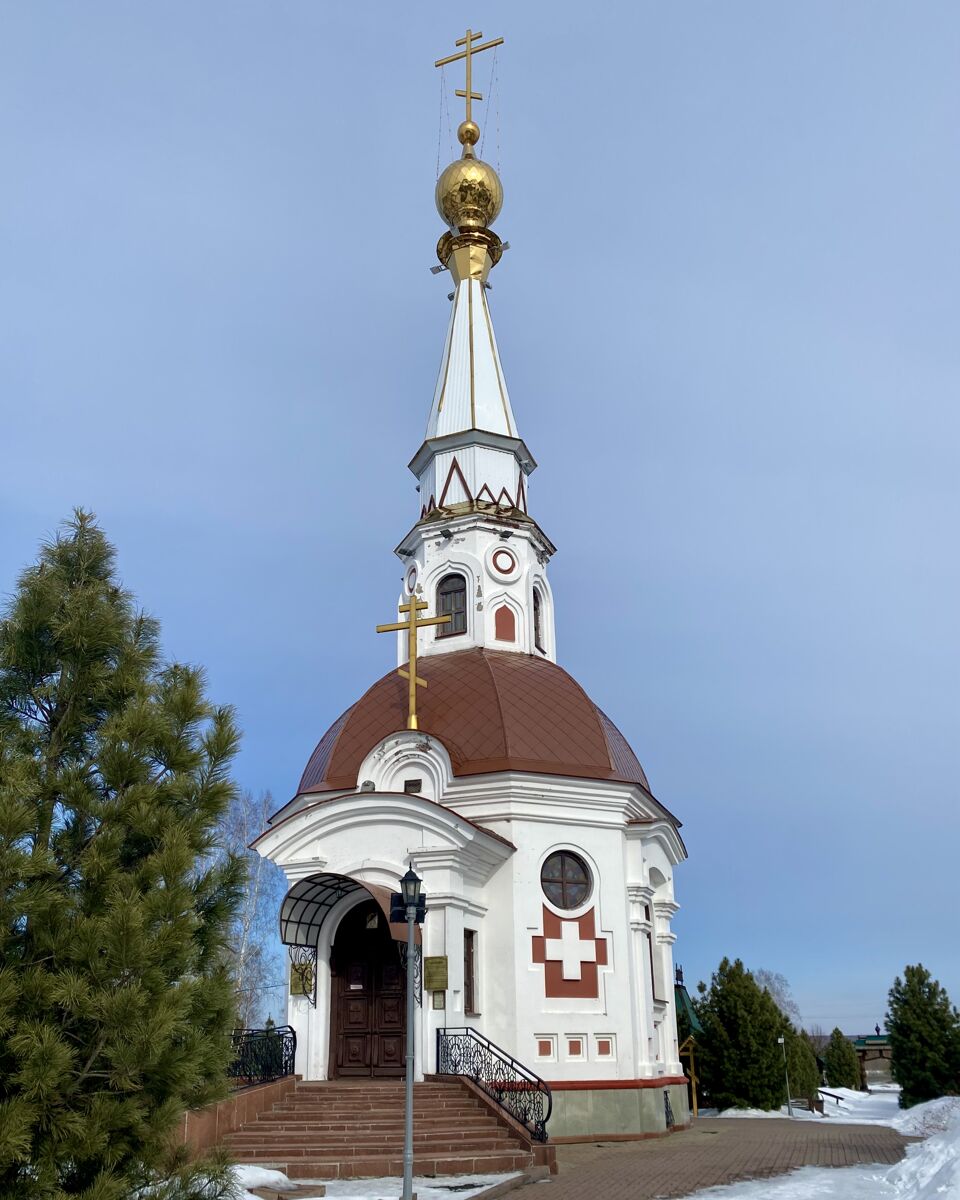 Часовня Анастасии Узорешительницы, Мариинск (Мариинский район, Кемеровская область). фасады, Вид с ЮЗ