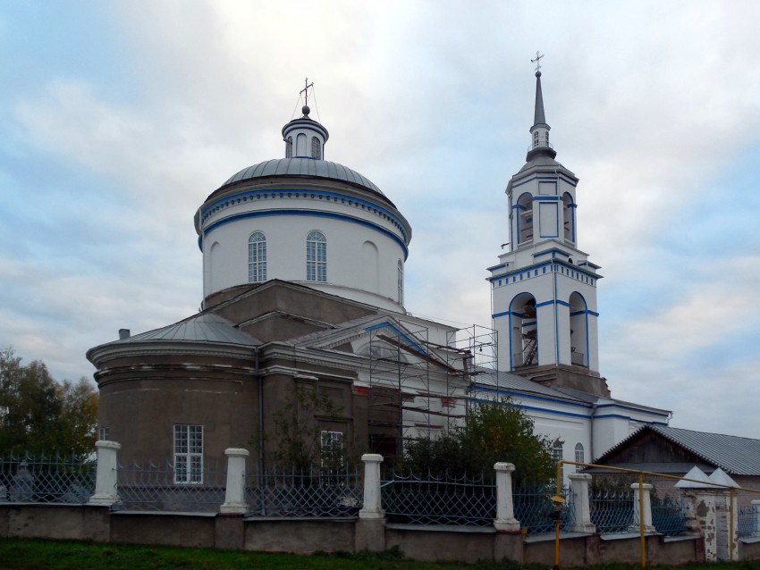 Церковь Казанской иконы Божией Матери, Можга, село (Можгинский район и г. Можга, Республика Удмуртия). фасады