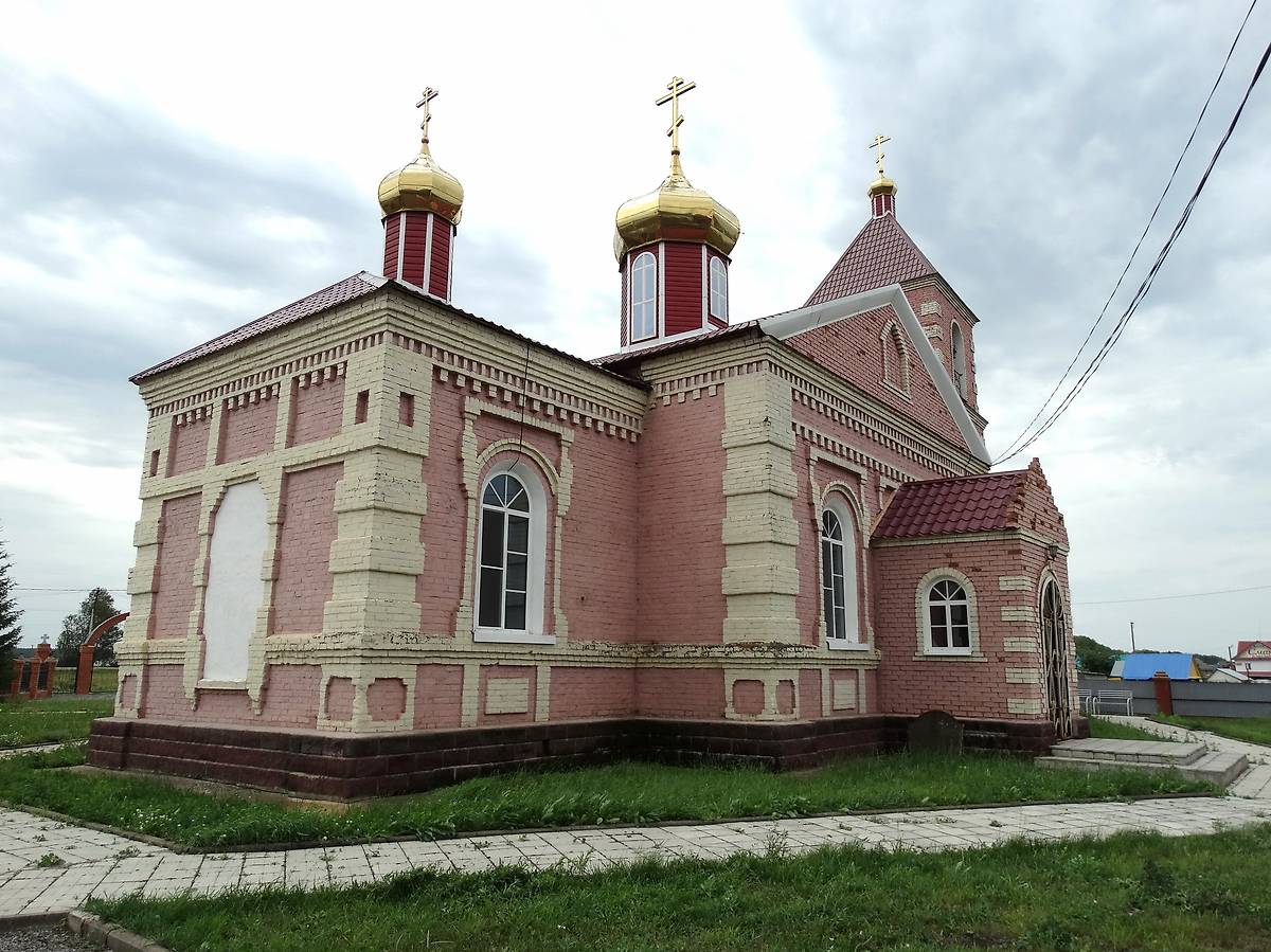 фасады. Церковь Марии Магдалины (бывшая Илии Пророка), Тарабердино (Кушнаренковский район, Республика Башкортостан)