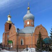 Кафедральный собор Николая Чудотворца, Вид с Луговой улицы<br>, Мариинск, Мариинский район, Кемеровская область