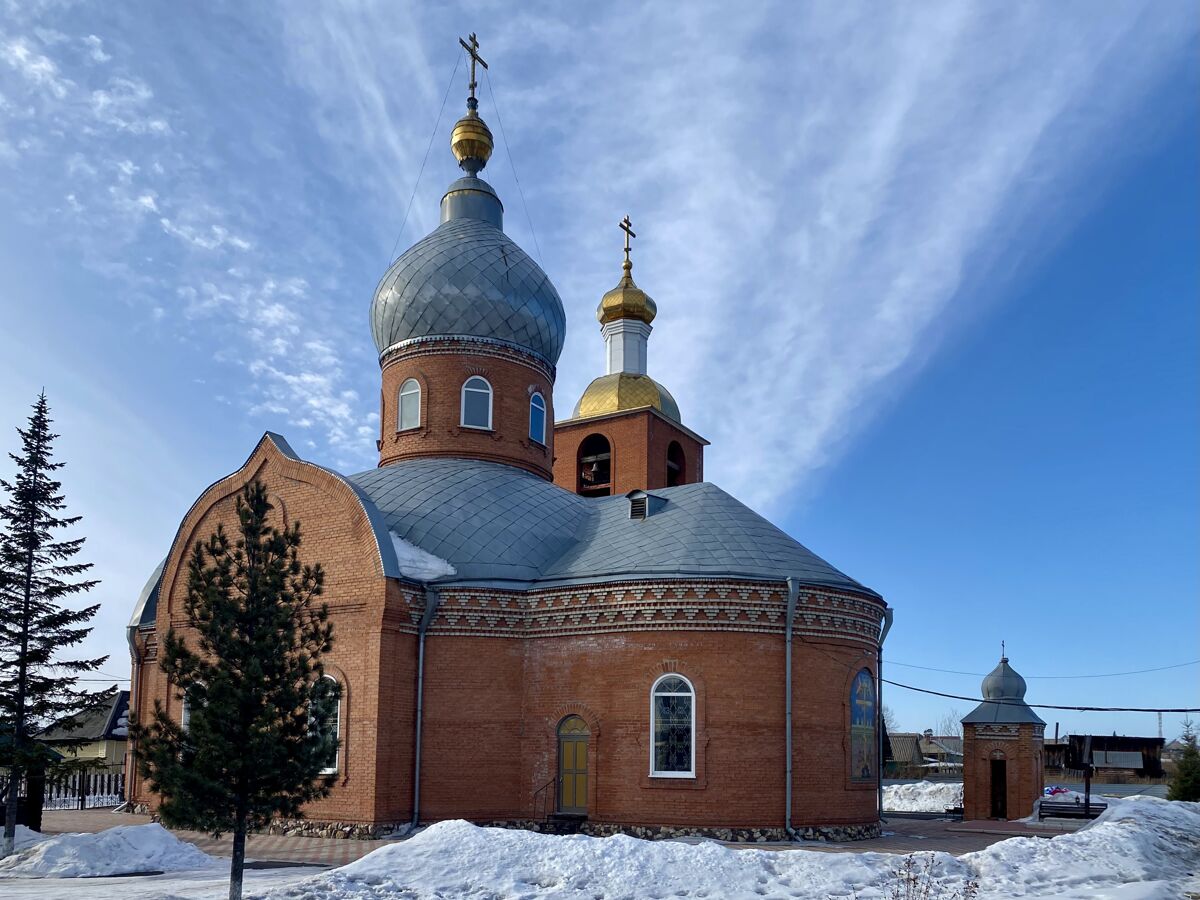 Кафедральный собор Николая Чудотворца, Мариинск (Мариинский район, Кемеровская область). фасады, Вид с ЮВ