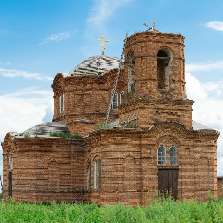 Рычково. Церковь Рождества Пресвятой Богородицы. фасады