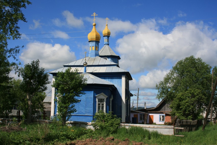 Усть-Сыны. Церковь Илии Пророка. фасады