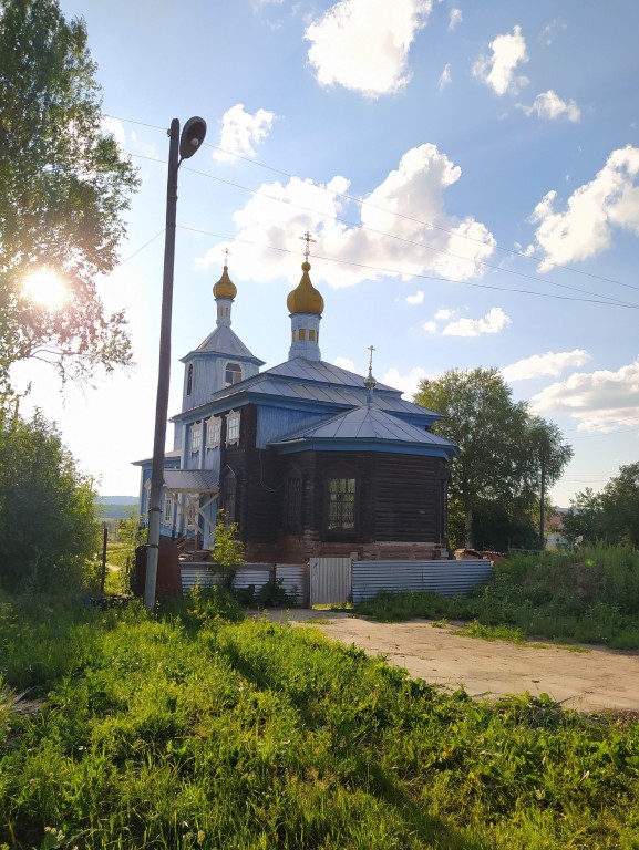 Церковь Илии Пророка, Усть-Сыны (Краснокамск, город, Пермский край). художественные фотографии