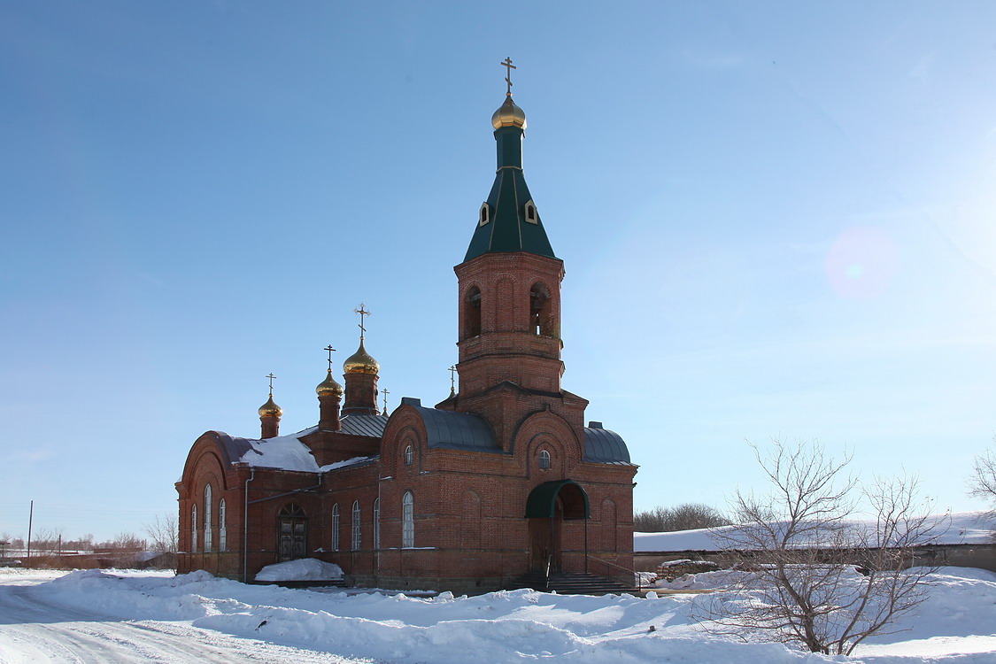 Церковь Петра и Павла, Кушма (Шумихинский район, Курганская область). фасады, Вид с северо-запада