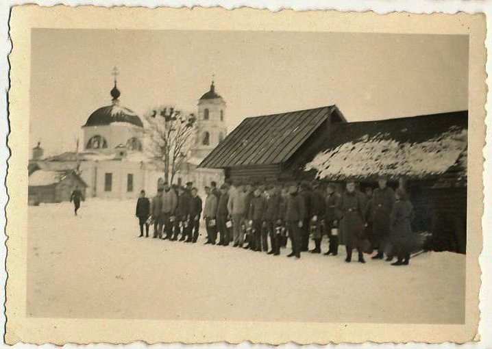 Буконтово. Церковь Воскресения Христова. архивная фотография, Фото 1941 г. с аукциона e-bay.de