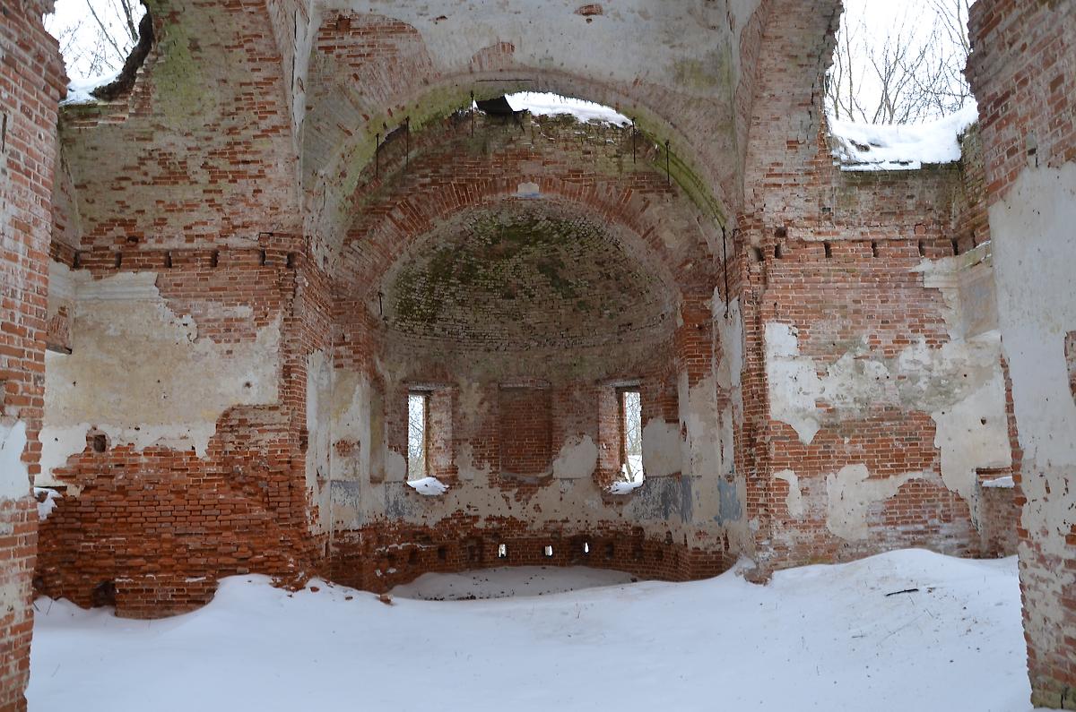 интерьер и убранство. Церковь Вознесения Господня, Великий Бор (Гордеевский район, Брянская область)