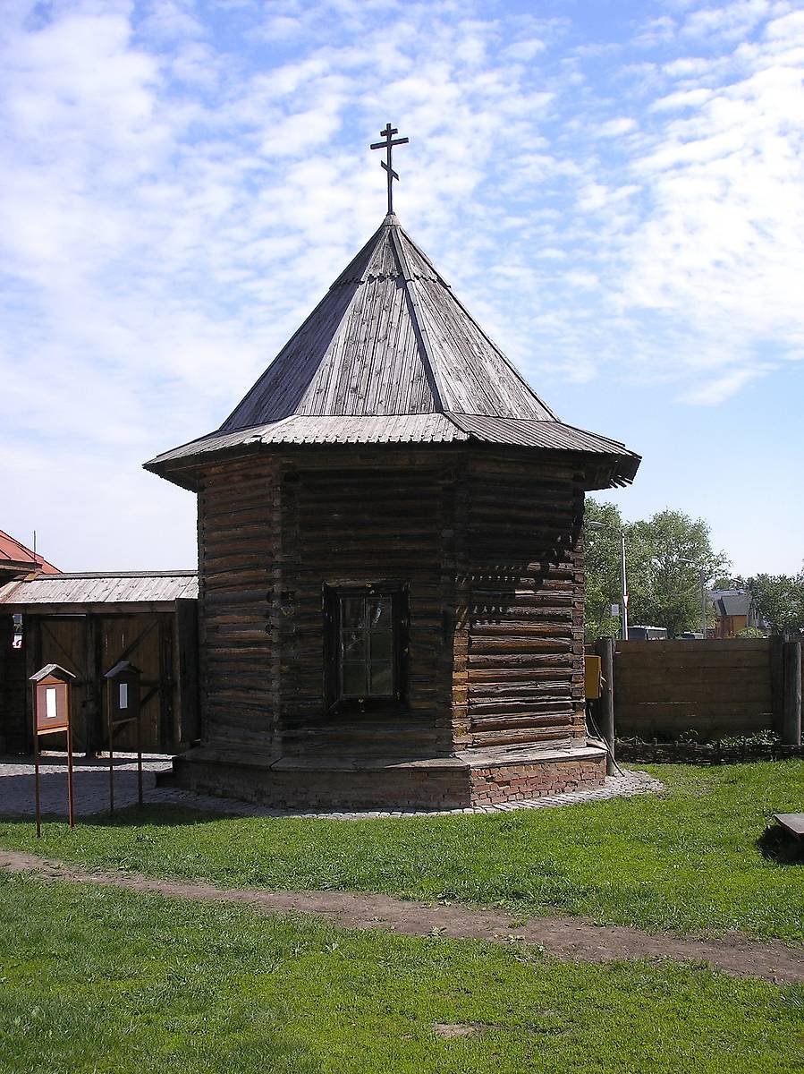 фасады. Музей деревянного зодчества. Неизвестная часовня из д. Бедрино Ковровского района, Суздаль (Суздальский район, Владимирская область)