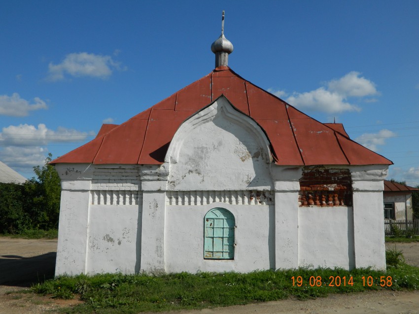Часовня Георгия Победоносца, Седельницы (Комсомольский район, Ивановская область). фасады