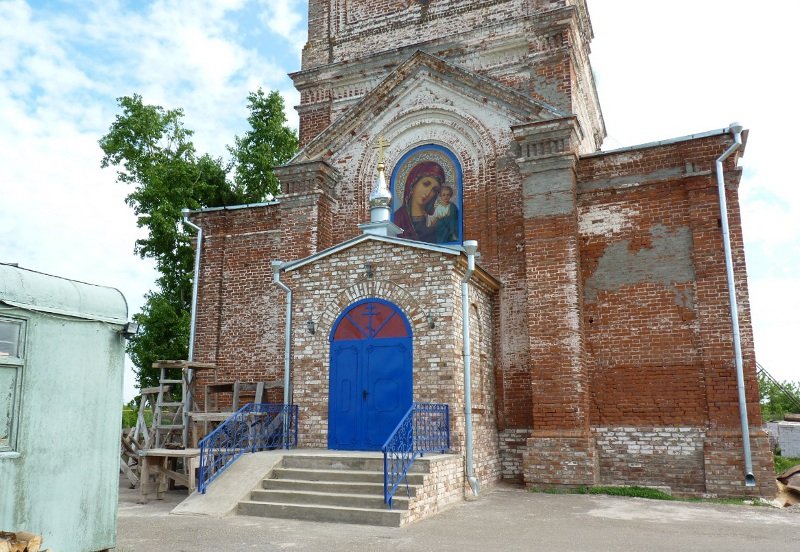 Церковь Успения Пресвятой Богородицы, Богородское (Пестречинский район, Республика Татарстан). архитектурные детали