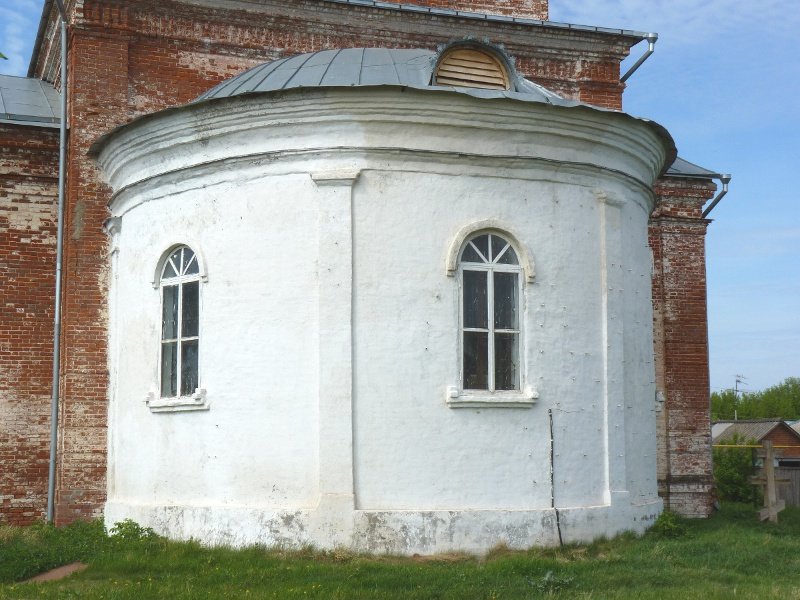 Церковь Успения Пресвятой Богородицы, Богородское (Пестречинский район, Республика Татарстан). архитектурные детали