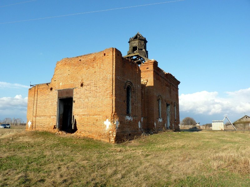 Церковь Михаила Архангела, Сорокина (Омутинский район, Тюменская область). фасады, 		      