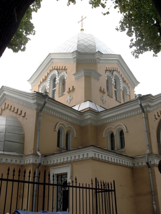Одесса. Церковь Адриана и Наталии. фасады