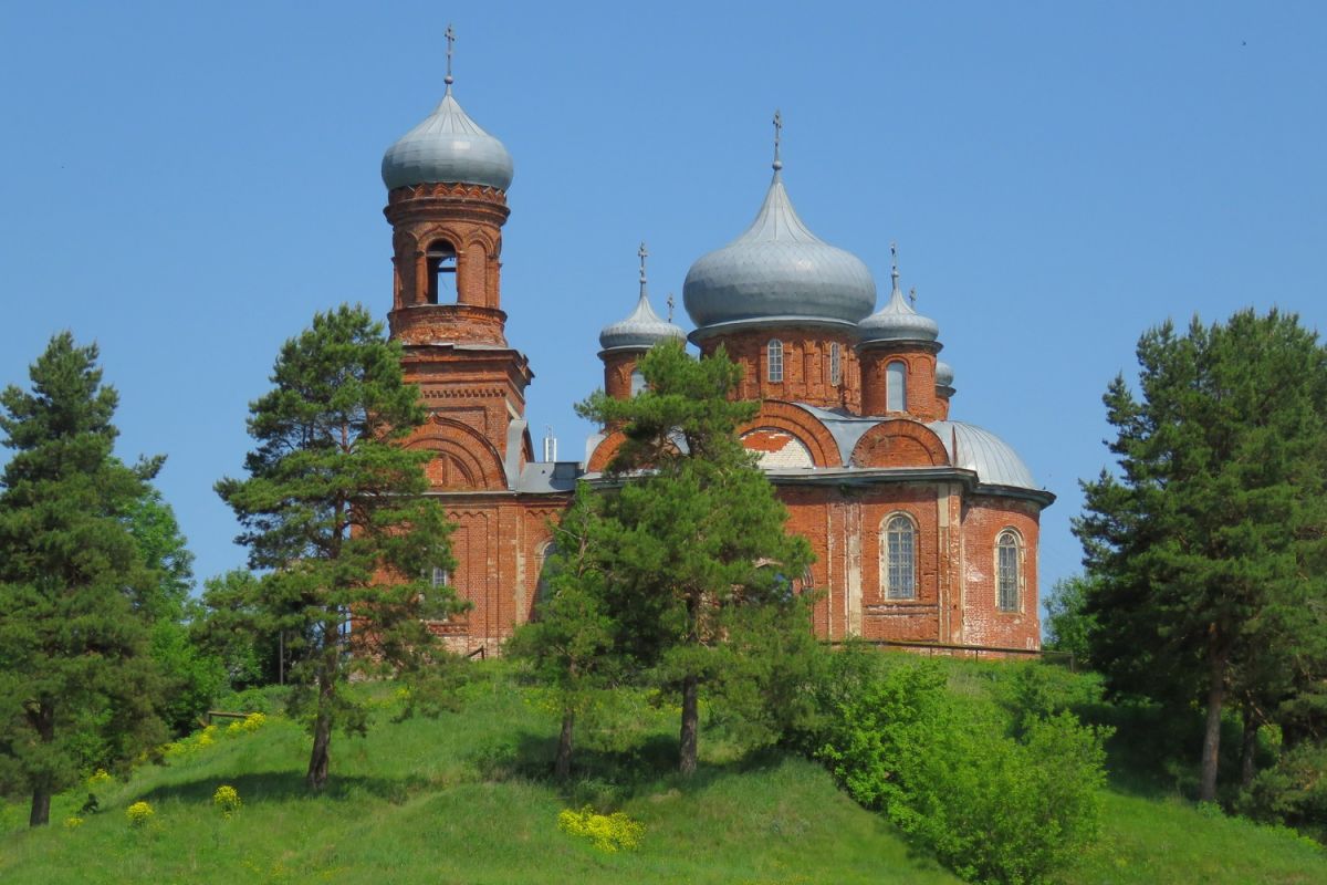 Церковь Петра и Павла, Криуши (Воротынский район, Нижегородская область). фасады