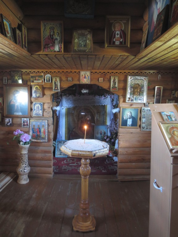 Часовня Казанской иконы Божией Матери, Кремёнки (Дивеевский район, Нижегородская область). интерьер и убранство