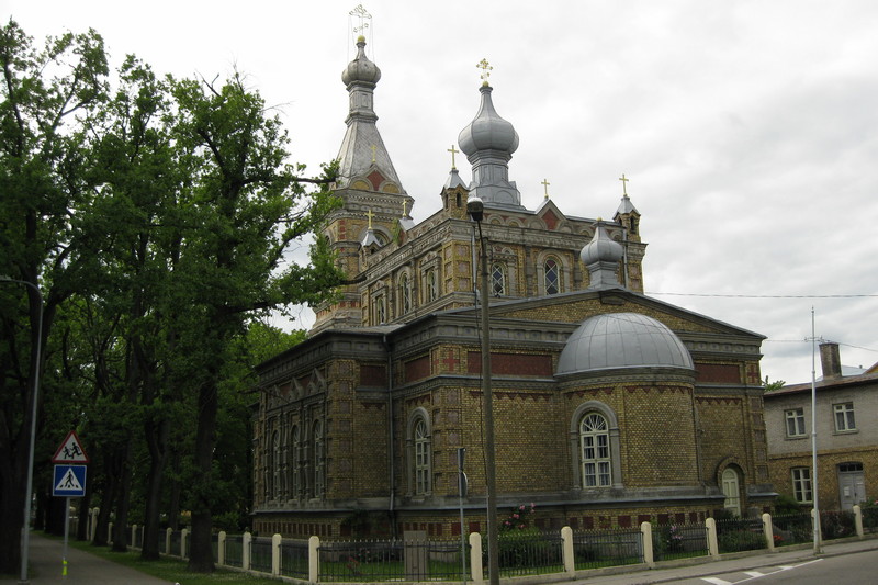 Церковь Преображения Господня, Пярну (Пярнумаа, Эстония). общий вид в ландшафте