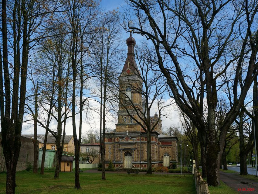 Церковь Преображения Господня, Пярну (Пярнумаа, Эстония). общий вид в ландшафте