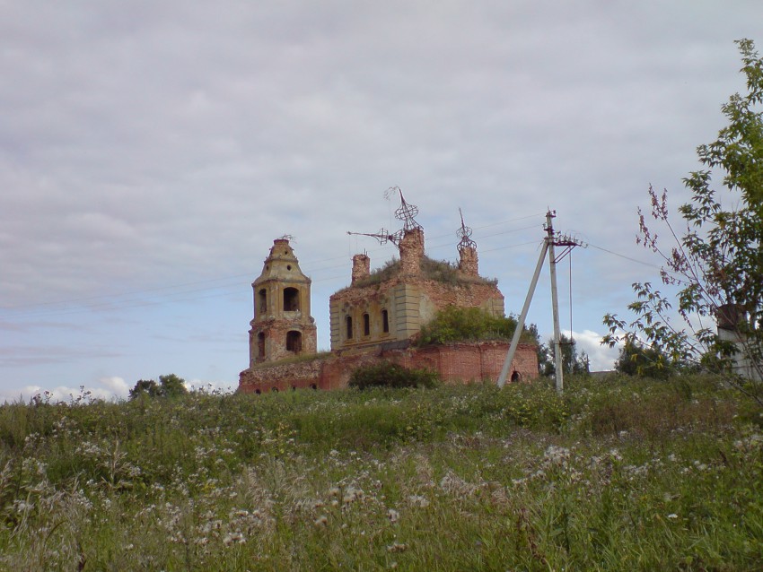 Покровское. Церковь Покрова Пресвятой Богородицы. фасады