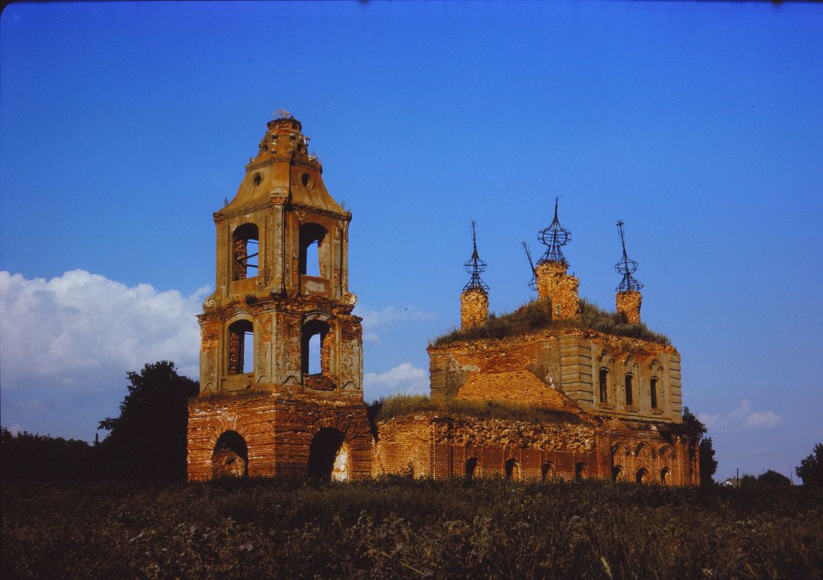 фасады. Церковь Покрова Пресвятой Богородицы, Покровское (Кимовский район, Тульская область)