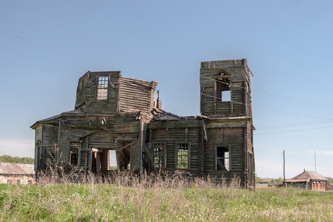 Церковь Николая Чудотворца, Новокрещено (Городищенский район, Пензенская область). фасады