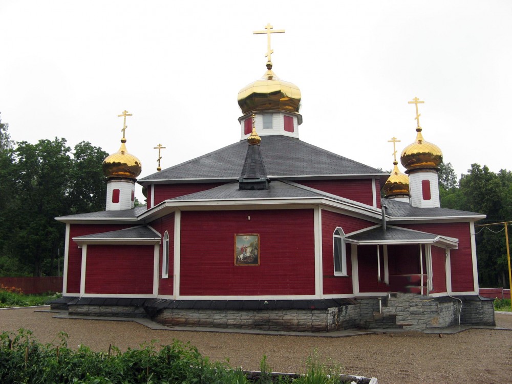 Серафимовский. Церковь Георгия Победоносца. фасады, Восточный фасад церкви
