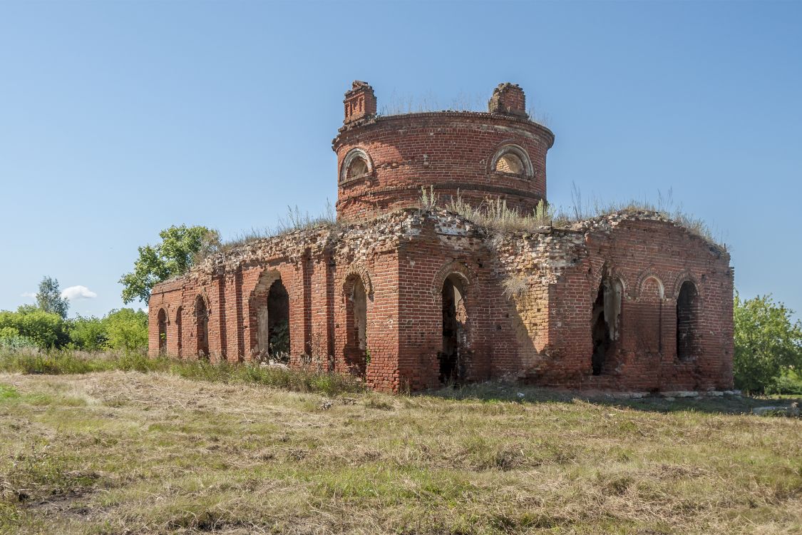 Донские Избищи. Церковь Спаса Преображения. фасады