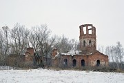 Церковь Космы и Дамиана, Общий вид на ландшафте<br>, Сцепное, Задонский район, Липецкая область