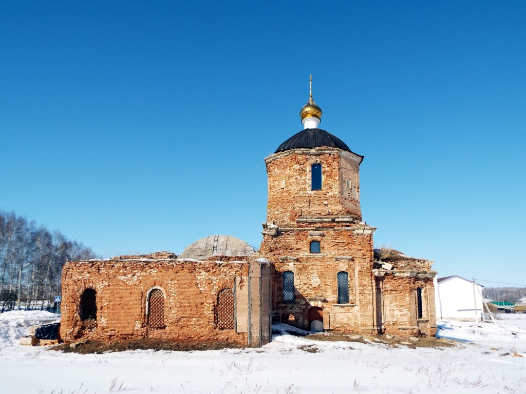 Церковь Вознесения Господня, Спасское (Бугульминский район, Республика Татарстан). фасады