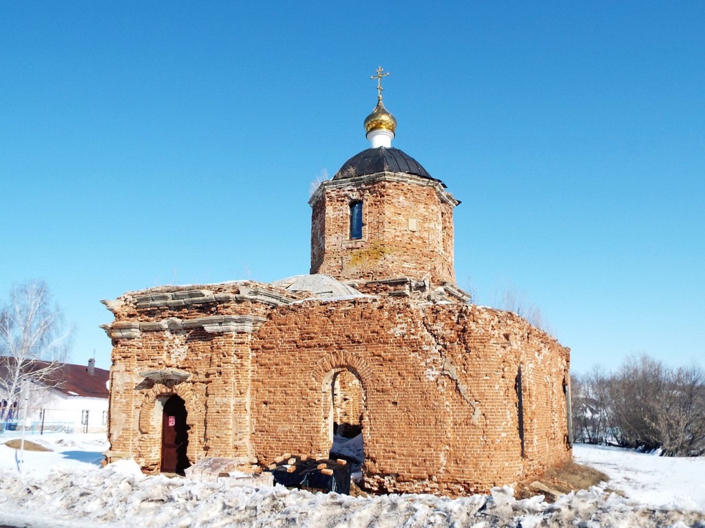 Спасское. Церковь Вознесения Господня. фасады