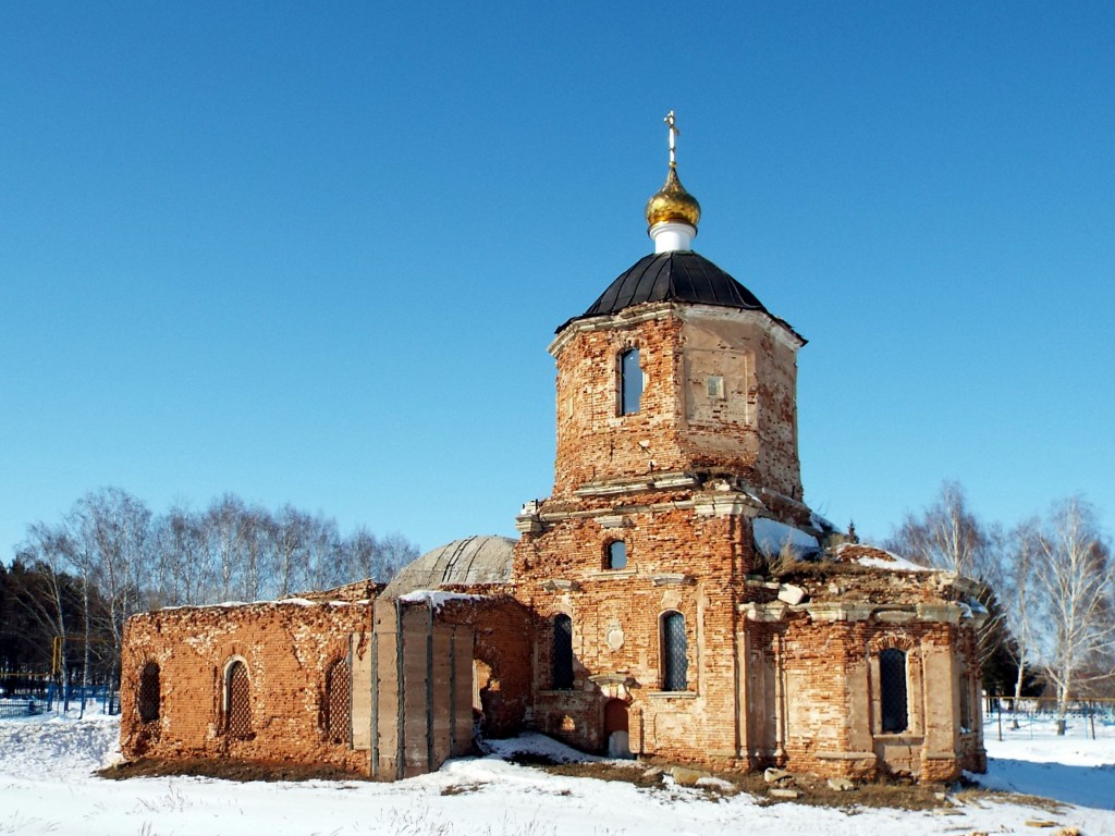 Спасское. Церковь Вознесения Господня. фасады