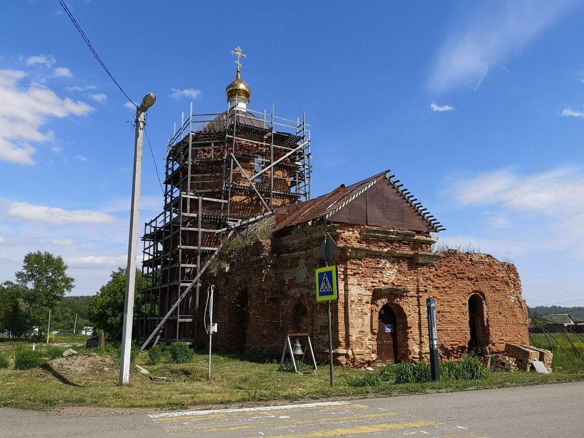 Церковь Вознесения Господня, Спасское (Бугульминский район, Республика Татарстан). документальные фотографии