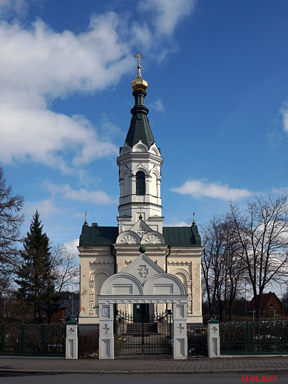 Тапа (Tapa). Церковь Рождества Ионна Предтечи. фасады