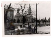Церковь Рождества Ионна Предтечи, Северный фасад. Фото 1942 г. с аукциона e-bay.de<br>, Тапа (Tapa), Ляэне-Вирумаа, Эстония