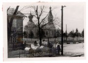 Церковь Рождества Иоанна Предтечи, Северный фасад. Фото 1942 г. с аукциона e-bay.de<br>, Тапа (Tapa), Ляэне-Вирумаа, Эстония