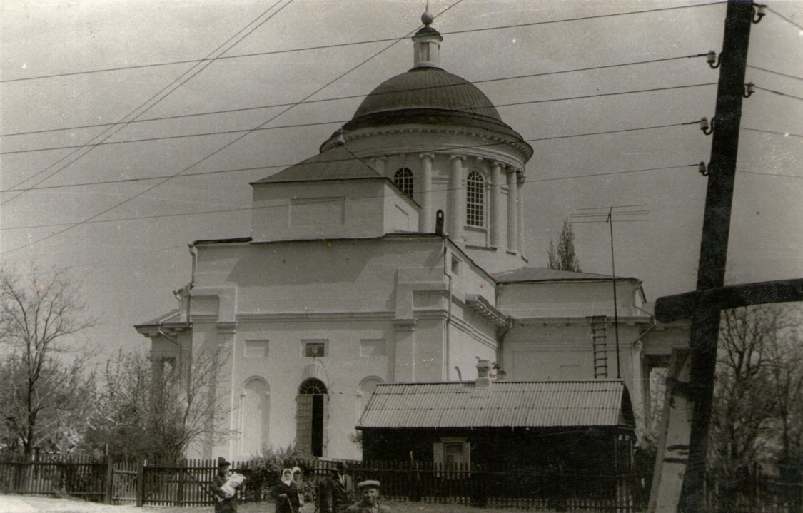 Церковь Успения Пресвятой Богородицы, Кочетовская (Семикаракорский район, Ростовская область). архивная фотография, Фото 1960-ых годов из фондов Семикаракорского историко-краеведческого музея
