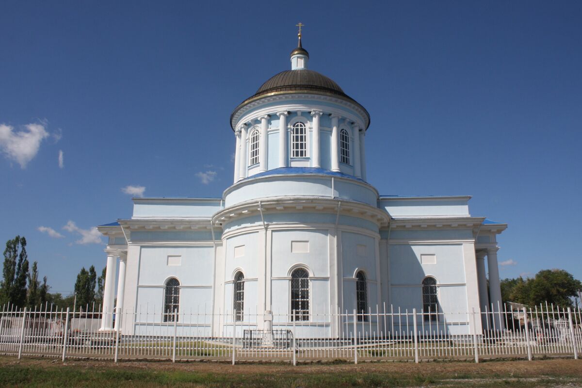Церковь Успения Пресвятой Богородицы, Кочетовская (Семикаракорский район, Ростовская область). фасады